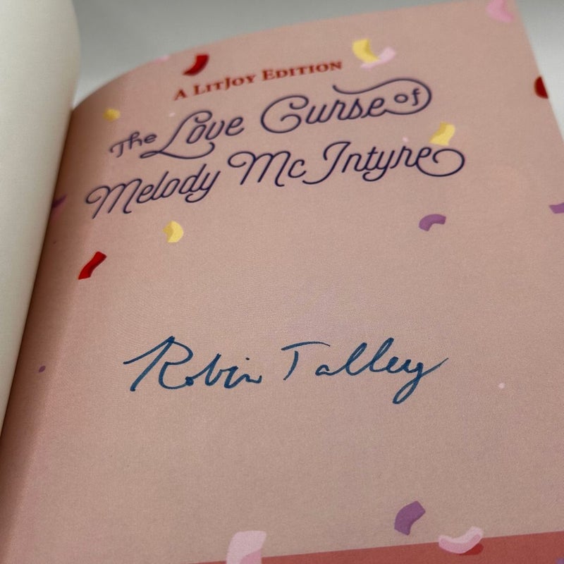 The Love Curse Of Melody Mcintyre (LitJoy Signed