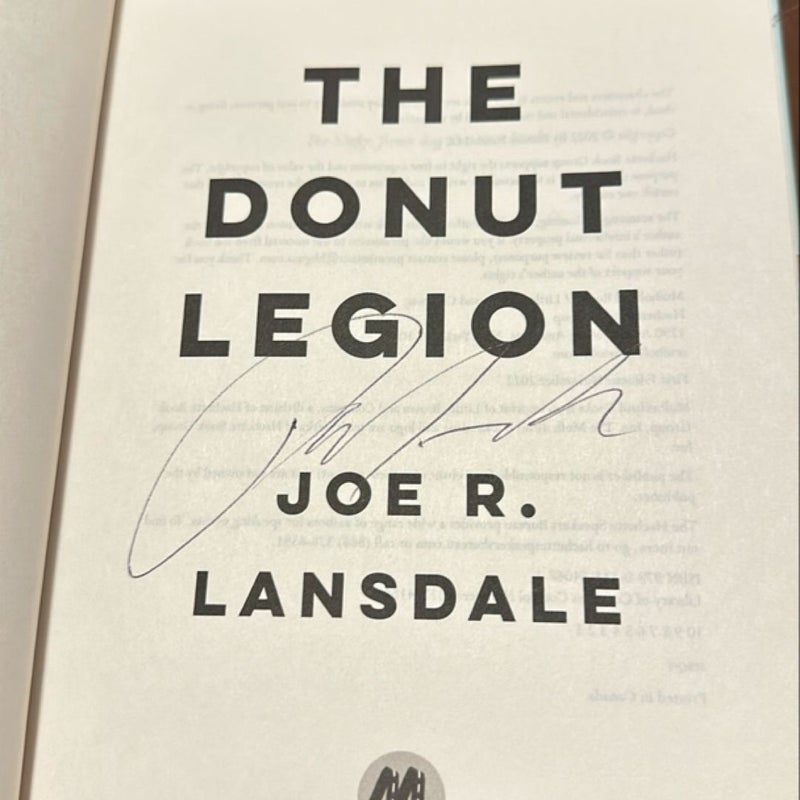 The Donut Legion (Signed First Edition)