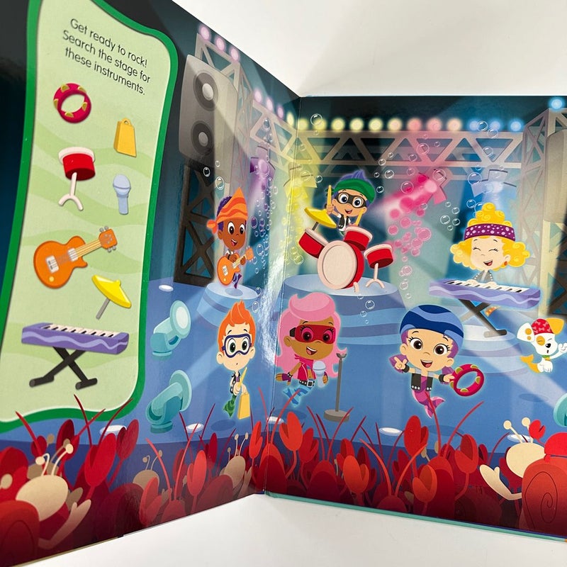 Nickelodeon Bubble Guppies First Look and Find Book (Board Book)