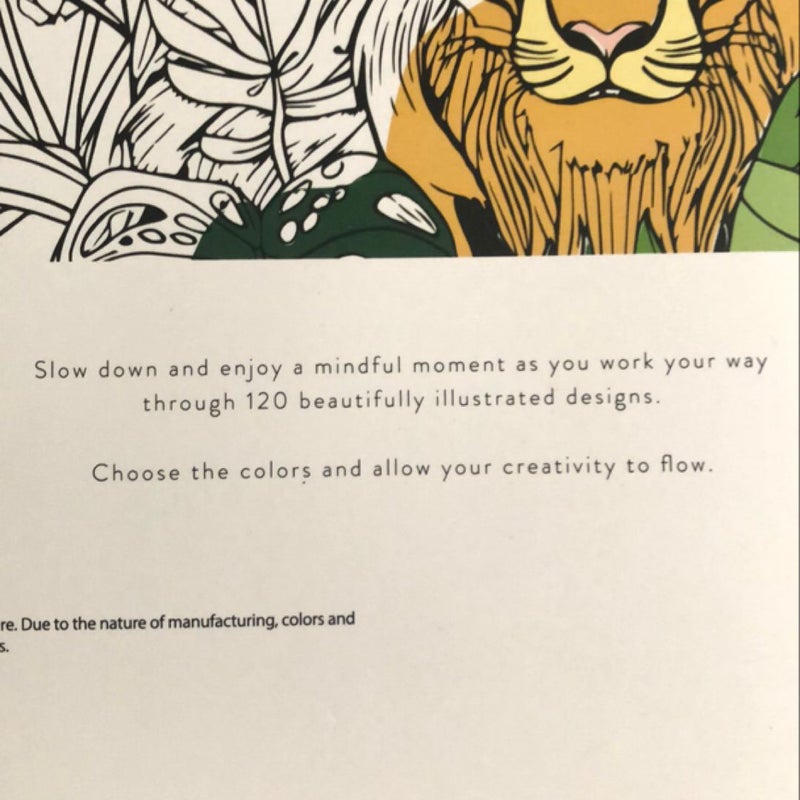 Mindful Coloring Book 