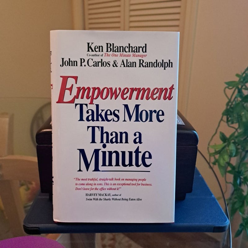 Empowerment Takes More Than a Minute