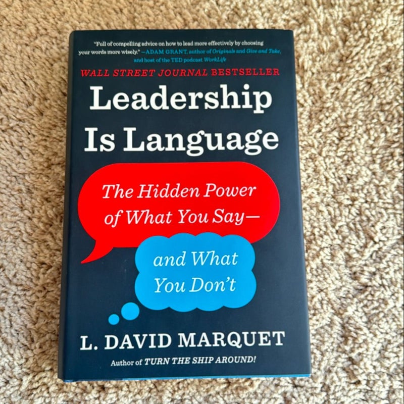 Leadership Is Language