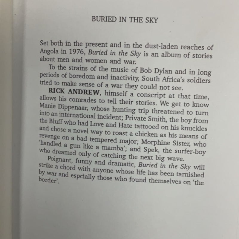 Buried in the Sky
