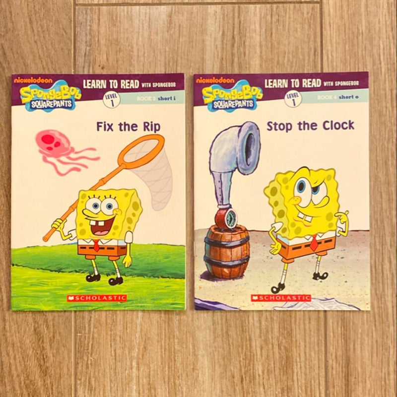 Learn to Read with SpongeBob: A Phonics Reading Program