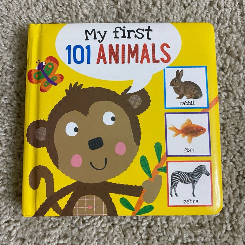 I'm Learning My First 101 Animals! Board Book