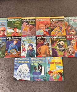A to Z Mysteries: Lot of 15