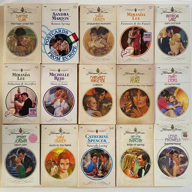 Harlequin Presents Romance Bundle/Lot of 39