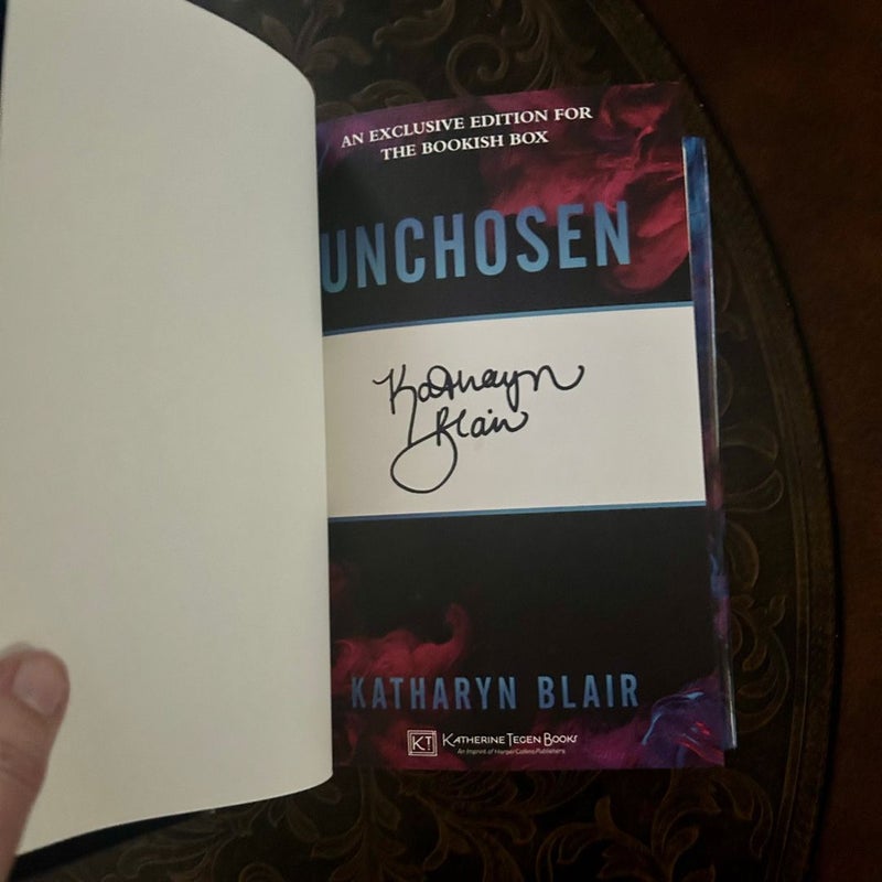 Unchosen - Signed Bookish Box edition