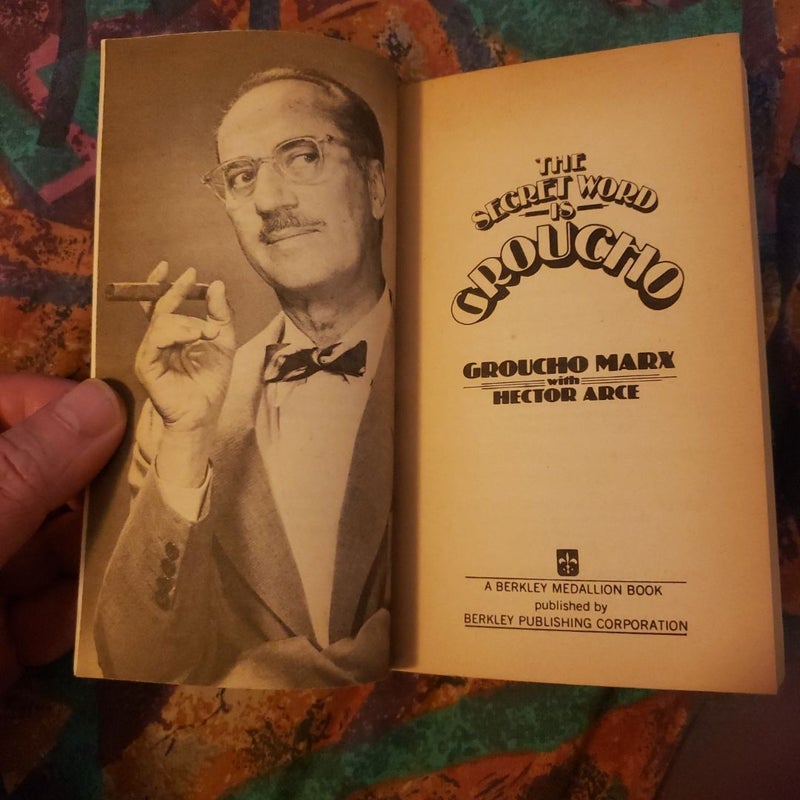 The Secret Word Is Groucho 