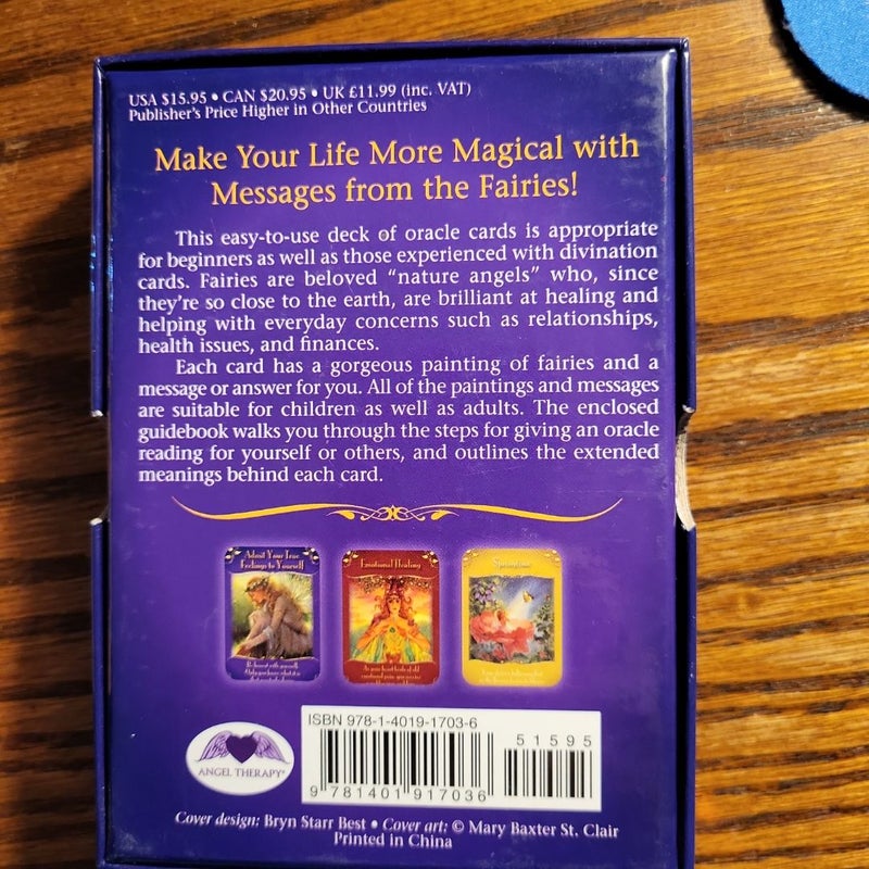 Magical Messages from the Fairies Oracle Cards