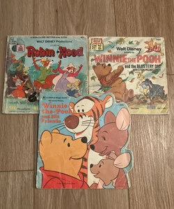 (3) 1970’s Vintage Disney Paperback Books