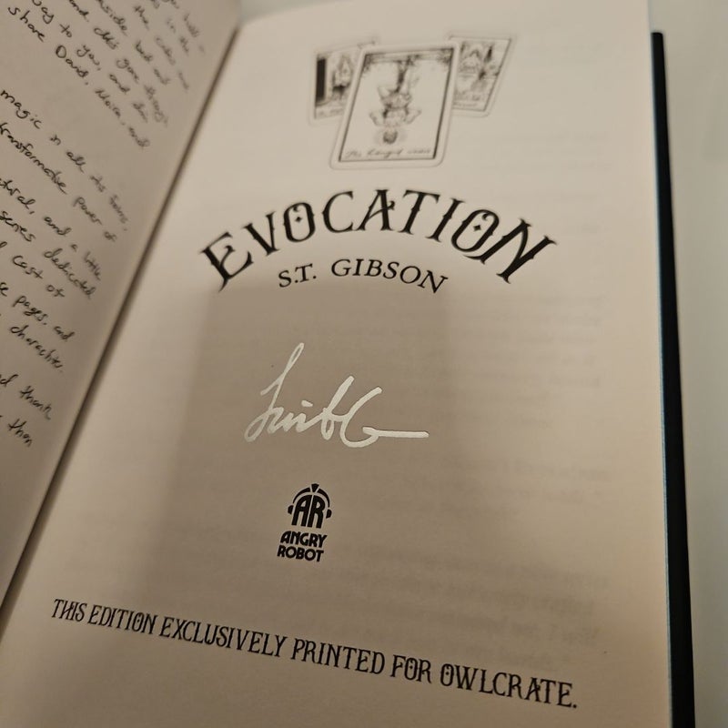 Owlcrate: Evocation: Signed