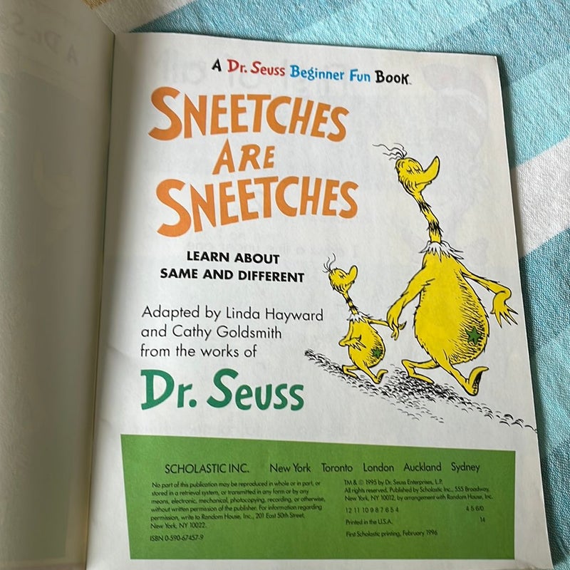 Sneetches are Sneetches