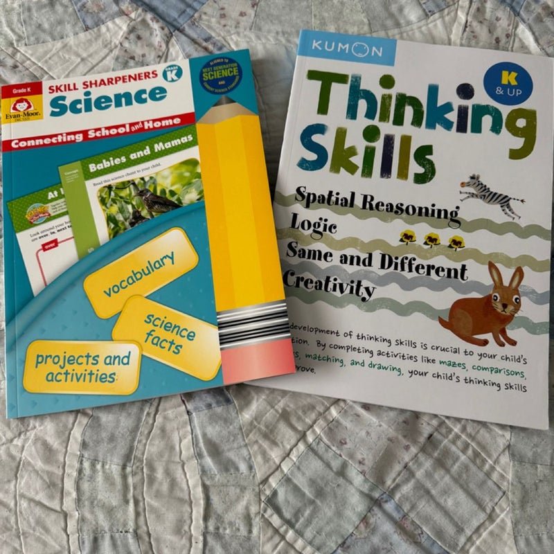 Skill Sharpeners Science and Thinking Skills bundle (2 books)