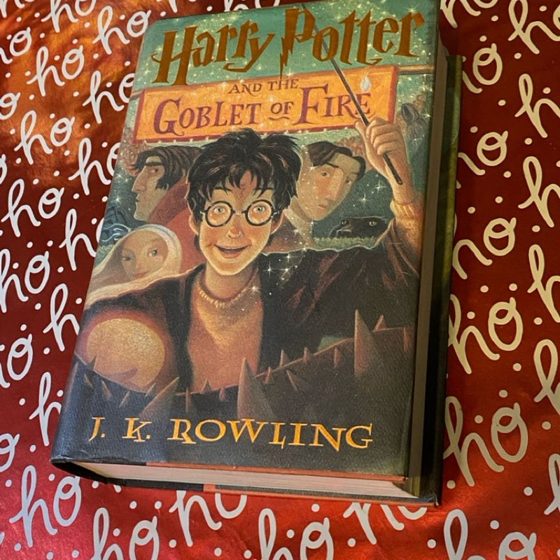 Harry potter and the deals goblet of fire hardcover