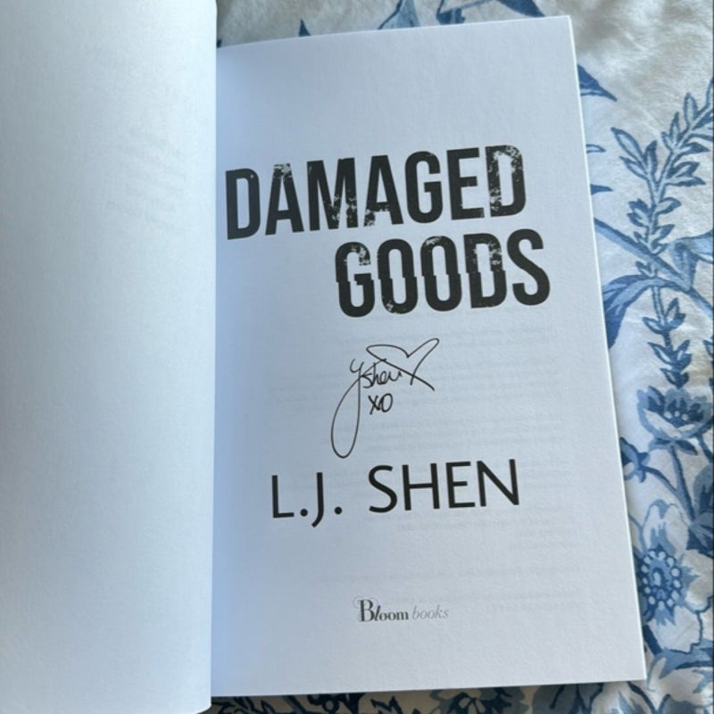 Damaged Goods SIGNED PROBABLY SMUT EDITION