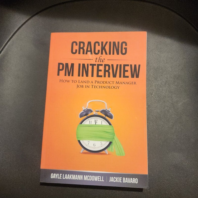 Cracking the PM Interview