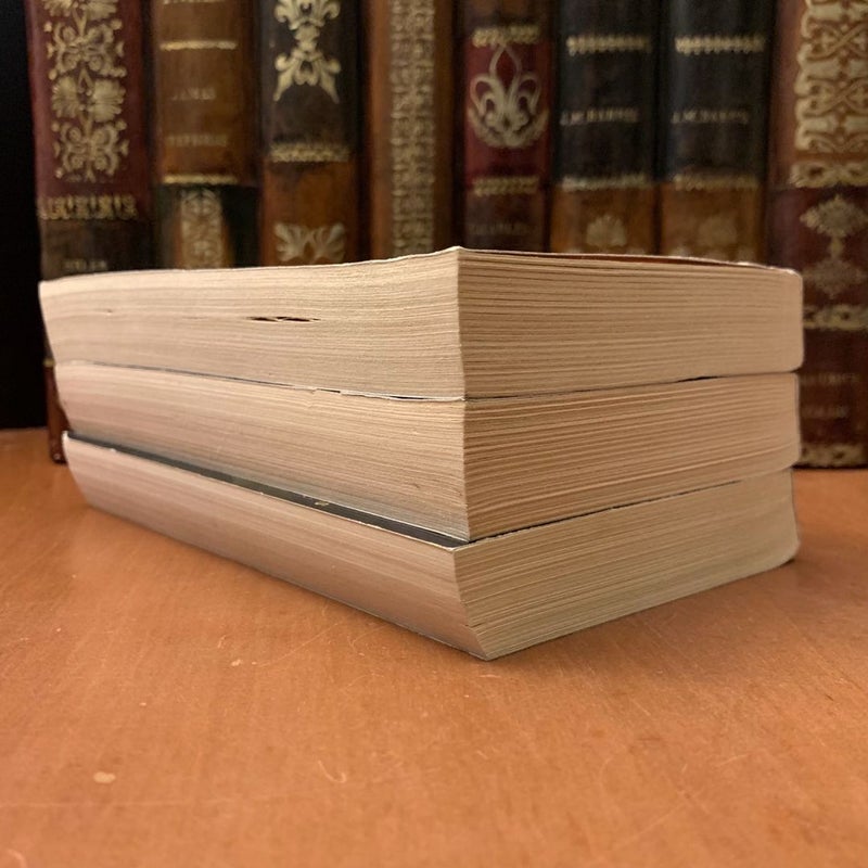 DragonLance: Complete Stonetellers Trilogy Set: The Rebellion, Death March, Goblin Nation, All First Edition First Printing