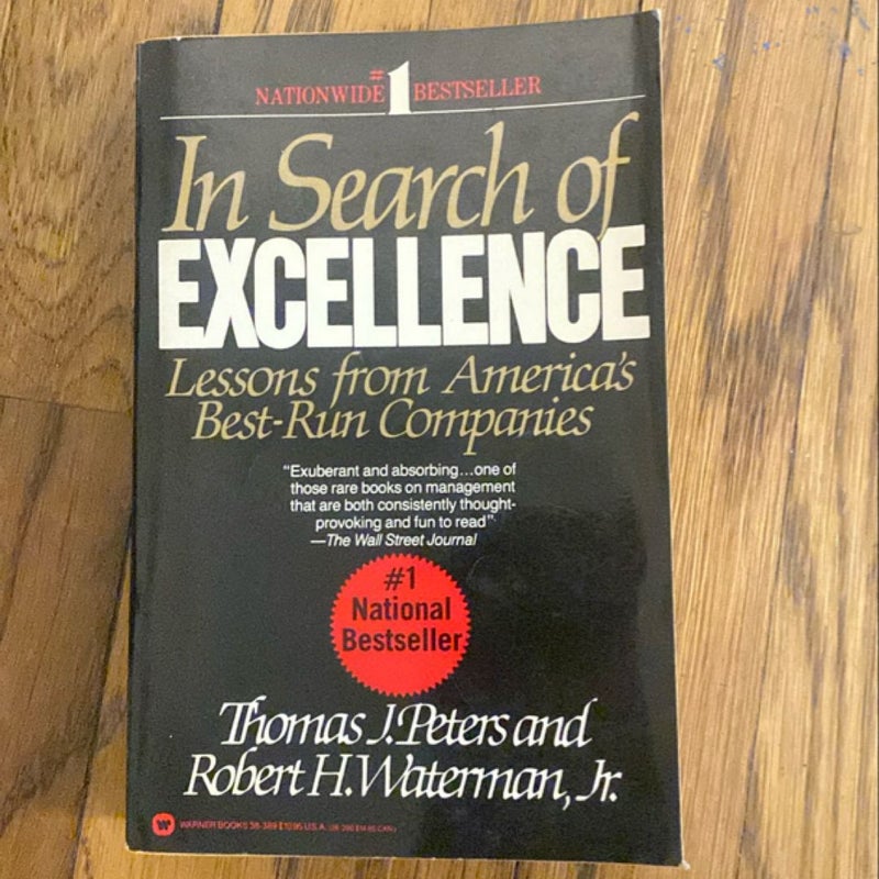 In Search of Excellence