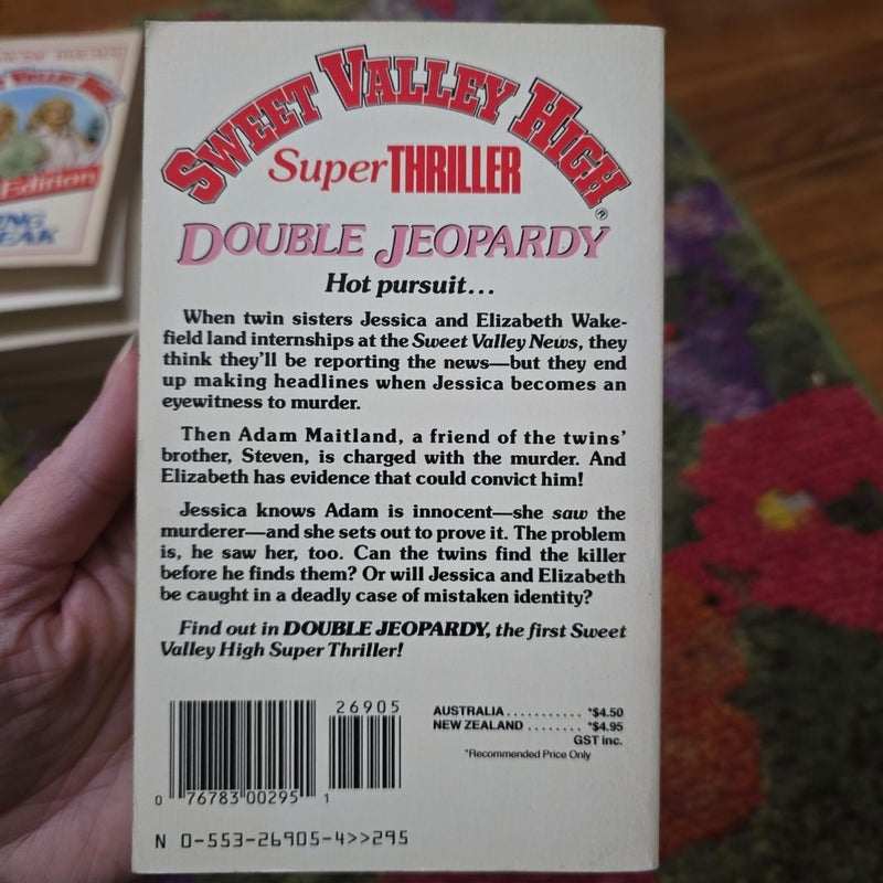 Sweet Valley High Super Thriller: Double Jeopardy
