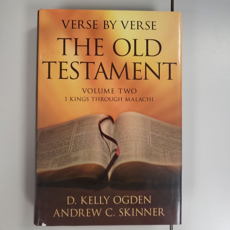 Verse by Verse, the Old Testament