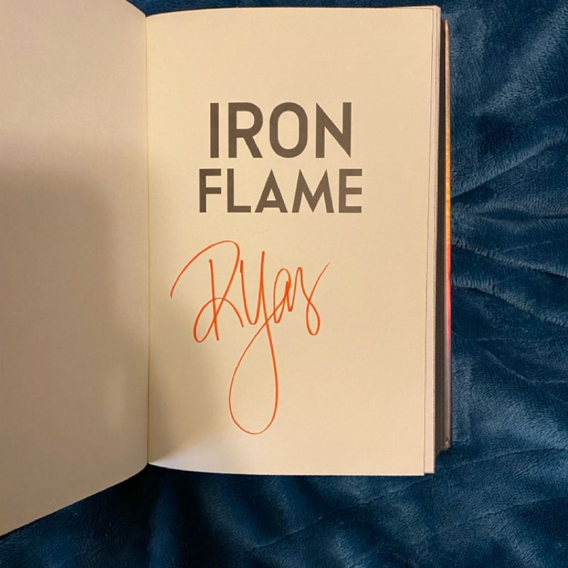 Iron Flame (SIGNED 1ST EDITION)