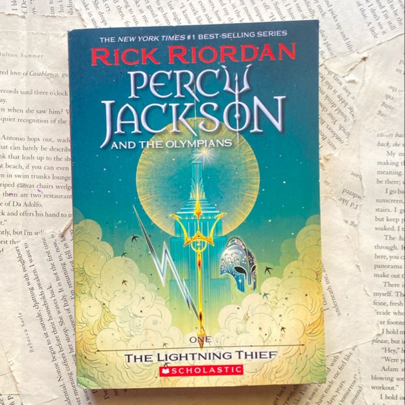 Percy Jackson and the Olympians book one The Lightning Thief