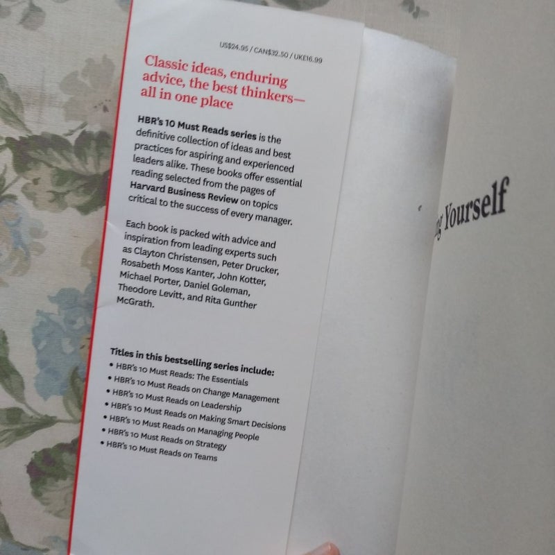 HBR's 10 Must Reads on Managing Yourself (with Bonus Article How Will You Measure Your Life? by Clayton M. Christensen)