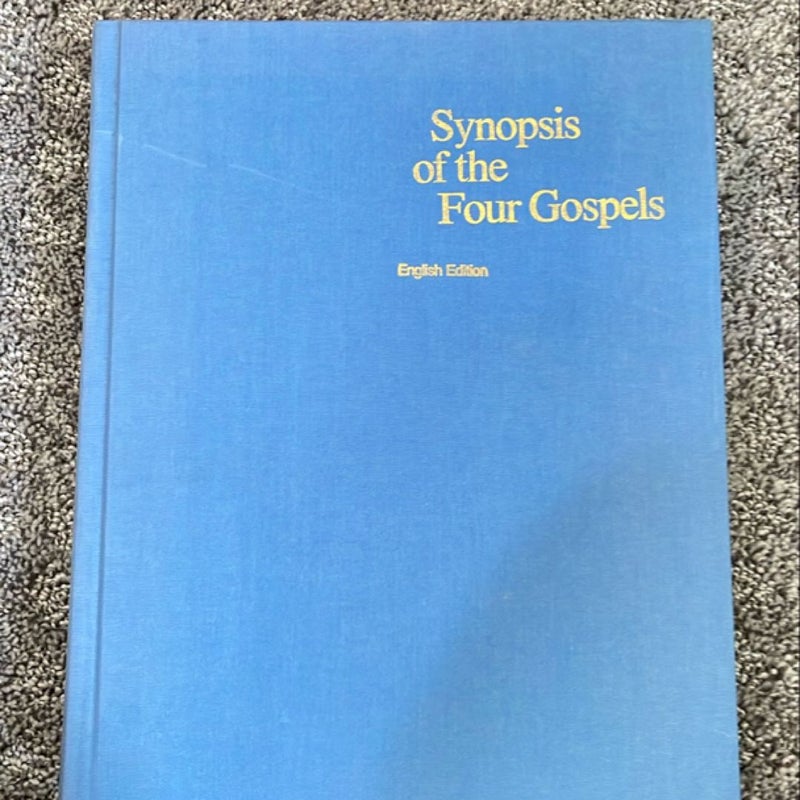 Synopsis of the gospels Synopsis of the gospels