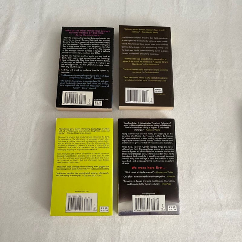 Joe Haldeman Paperback Bundle