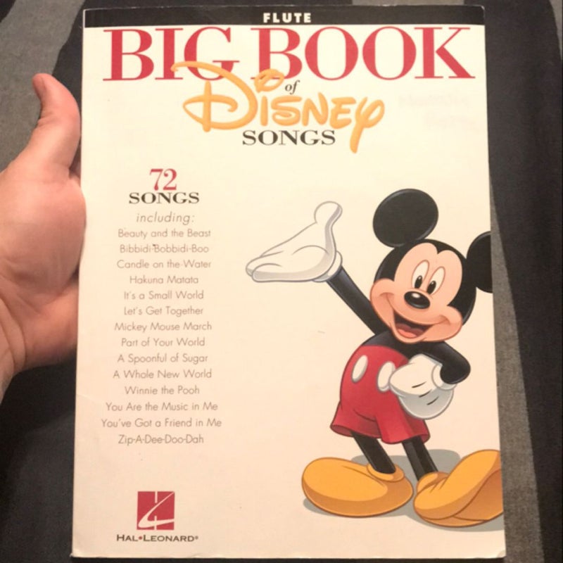 The Big Book of Disney Songs