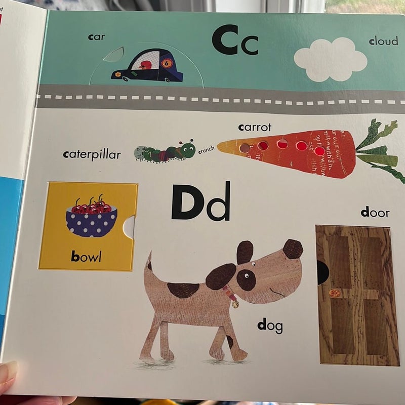 NEW Abc Alphabet Book Large Interactive Board Book 