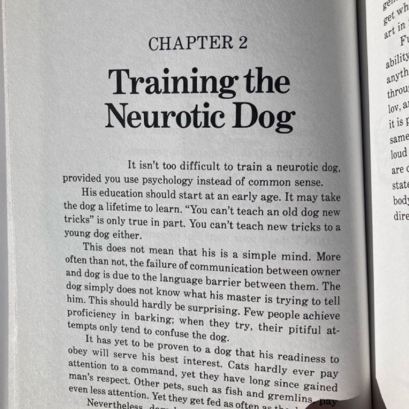 How to Live with a Neurotic Dog