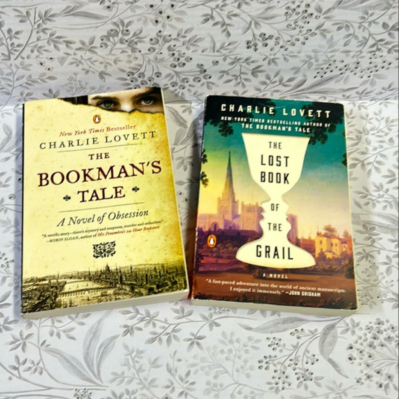 The Lost Book of the Grail & the Bookman’s Tale Paperback Bundle