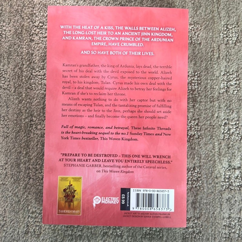 These Inifinite Threads Waterstones Exclusive Edition