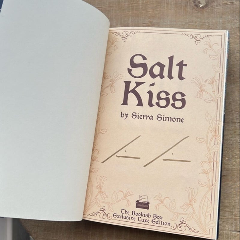 Salt Kiss BOOKISH BOX SIGNED EXCLUSIVE