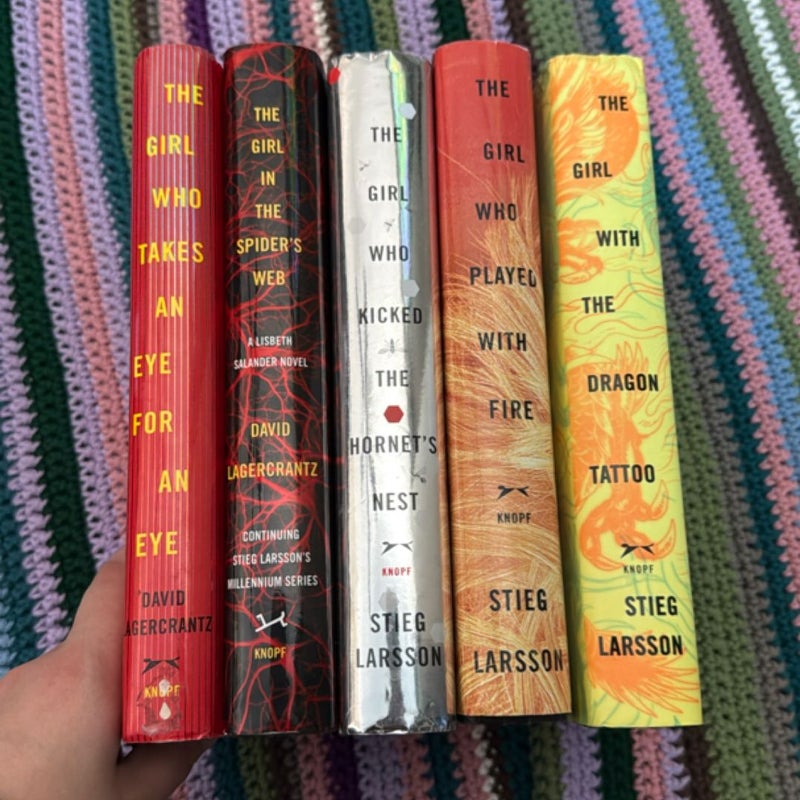 The Girl with the Dragon Tattoo Books 1-5