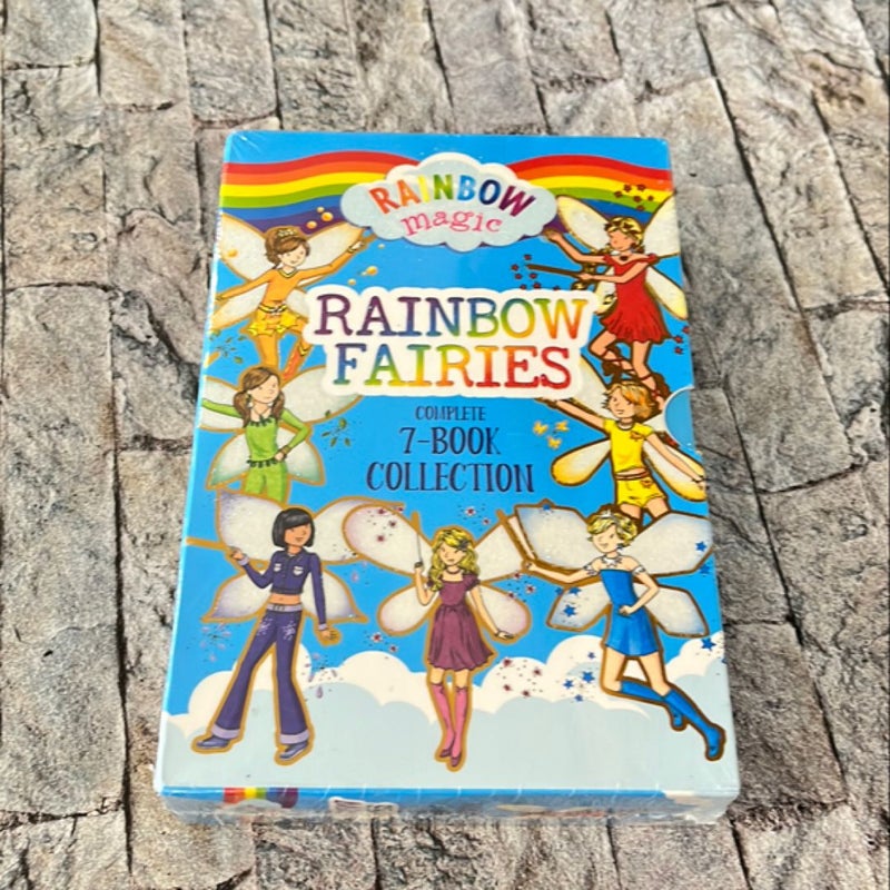 Brand New** Rainbow Magic Rainbow Fairies Complete 7 book collection