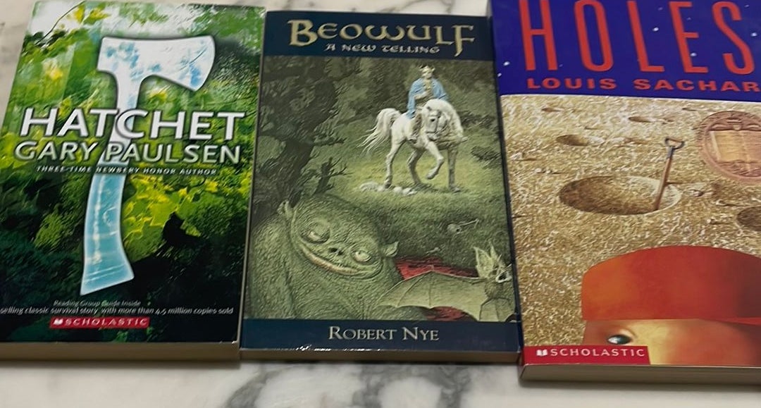 Beowulf, Hatchet, and Holes by Robert Nye, Paperback | Pangobooks