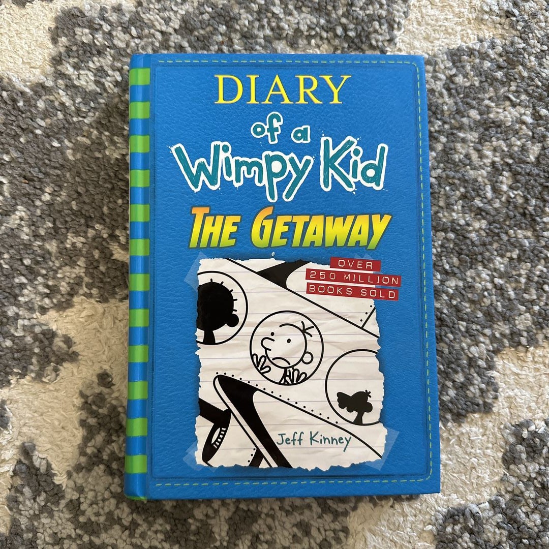 Hardcover　Book　(Diary　The　by　12)　Kinney,　Jeff　a　of　Kid　Pangobooks　Getaway　Wimpy