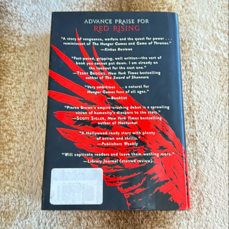 Red Rising *First Edition* *First Printing*