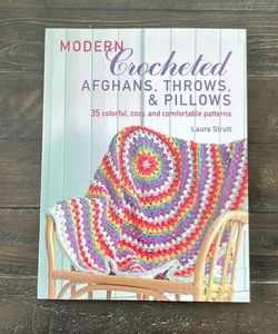 Modern Crocheted Afghans, Throws, and Pillows