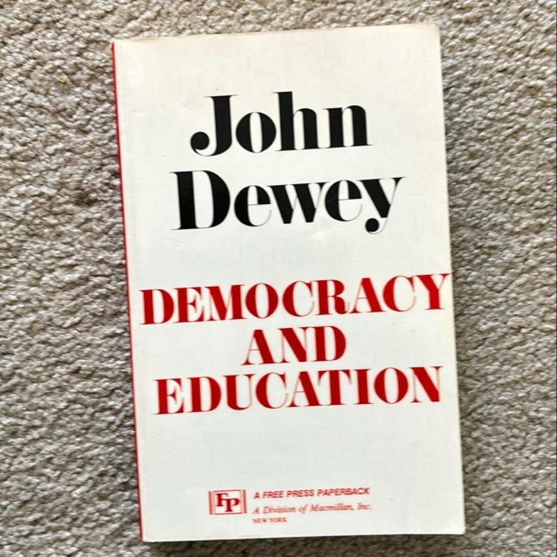 Democracy and Education