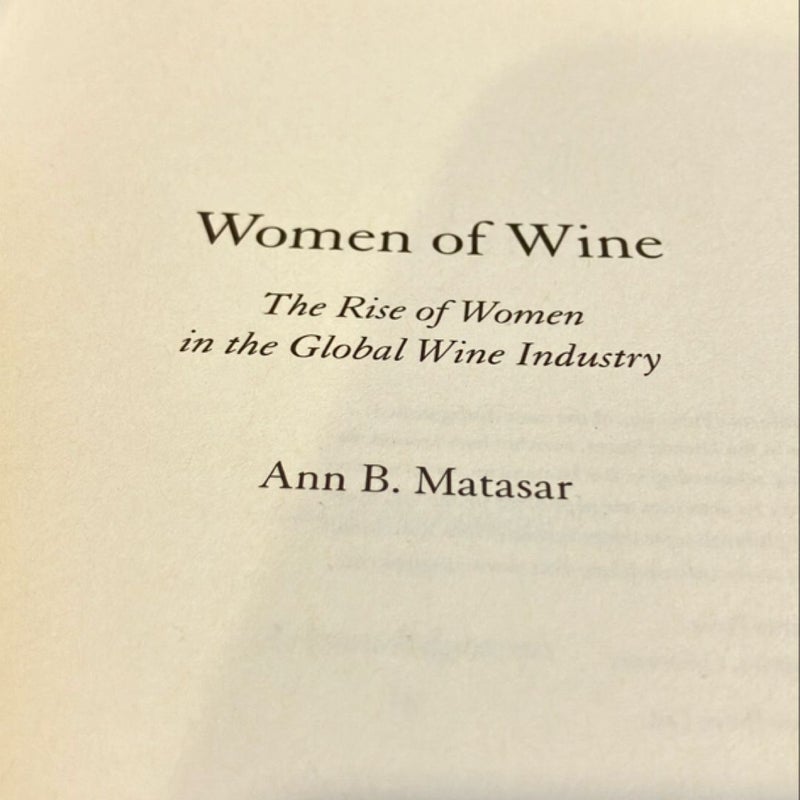 Women of Wine