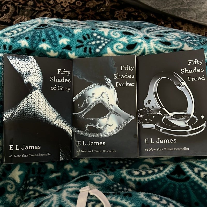 All 3 Books of  Fifty Shades of Grey