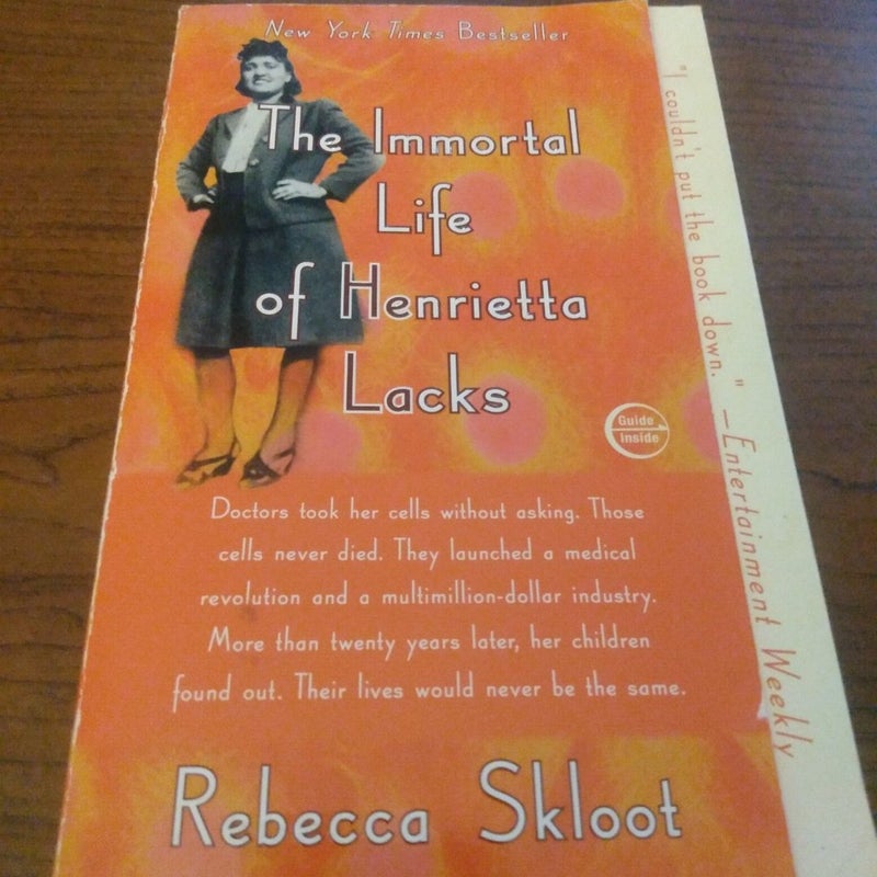 The Immortal Life of Henrietta Lacks