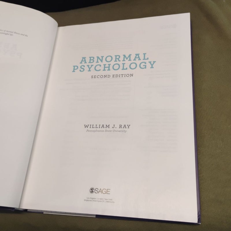 Abnormal Psychology