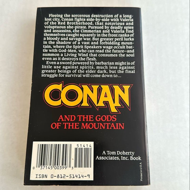 Conan and the Gods of the Mountain