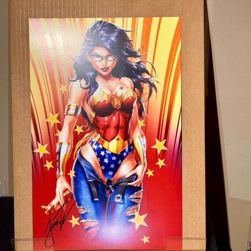 Wonder Woman Art Print DC Comics Signed