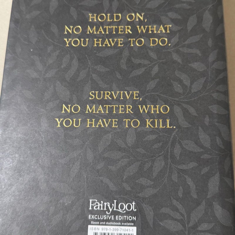 Dance of thieves book set of 2 Fairyloot signed edition 